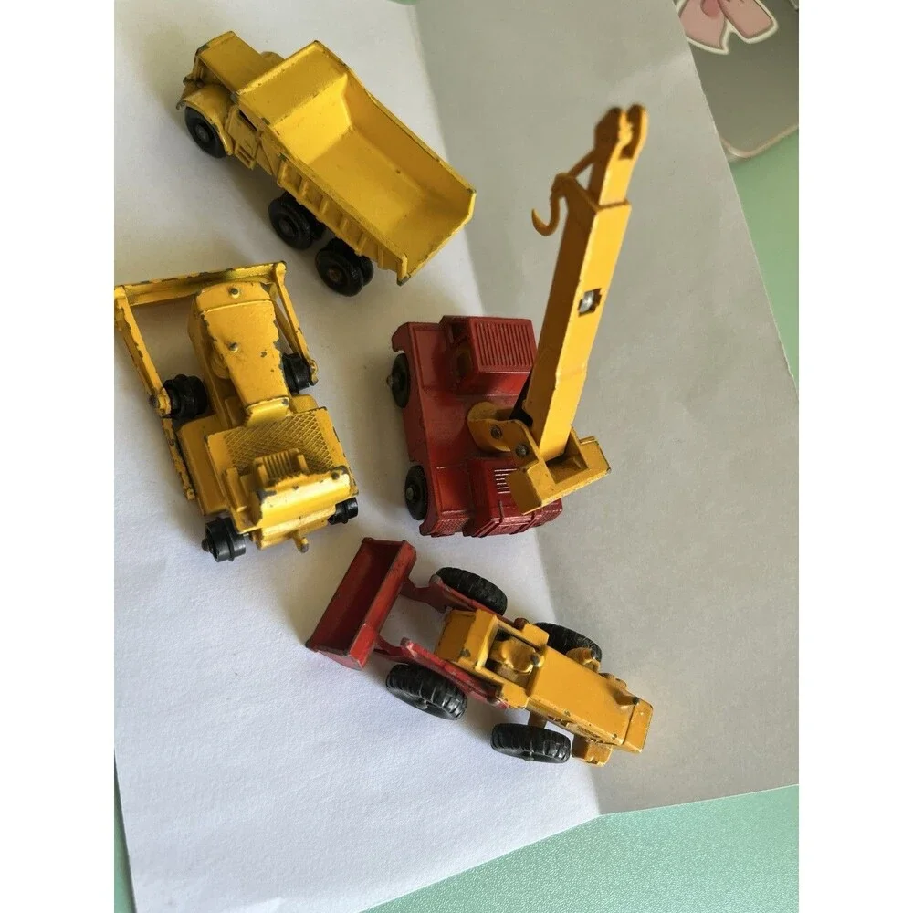 Lot Of 4 Vintage Matchbox Farm Equipment